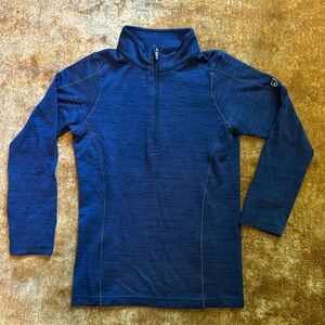 Kuhl navy blue pullover XS size 5-6